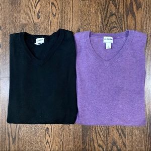 Old Navy Men’s V-neck Sweater Bundle (Medium)